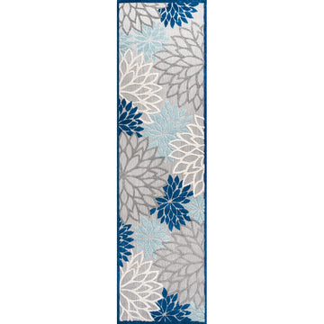 Minori Floral High-low Area Rug